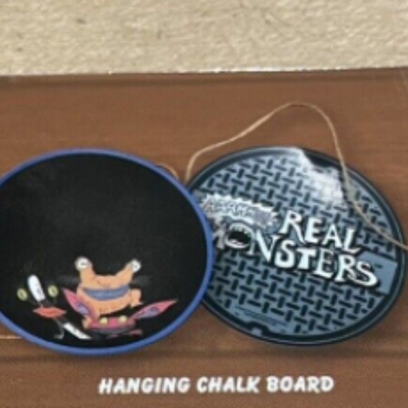 Aaahh! Real Monster Hanging Chalk Board Nick Box Spring 2022 Exclusive - Picture 3 of 3